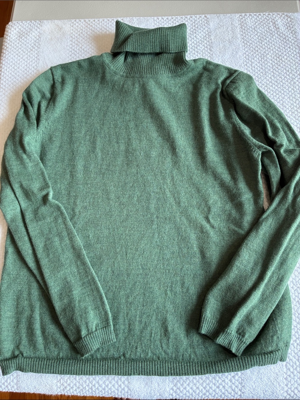 Pendleton Green Turtleneck Sweater